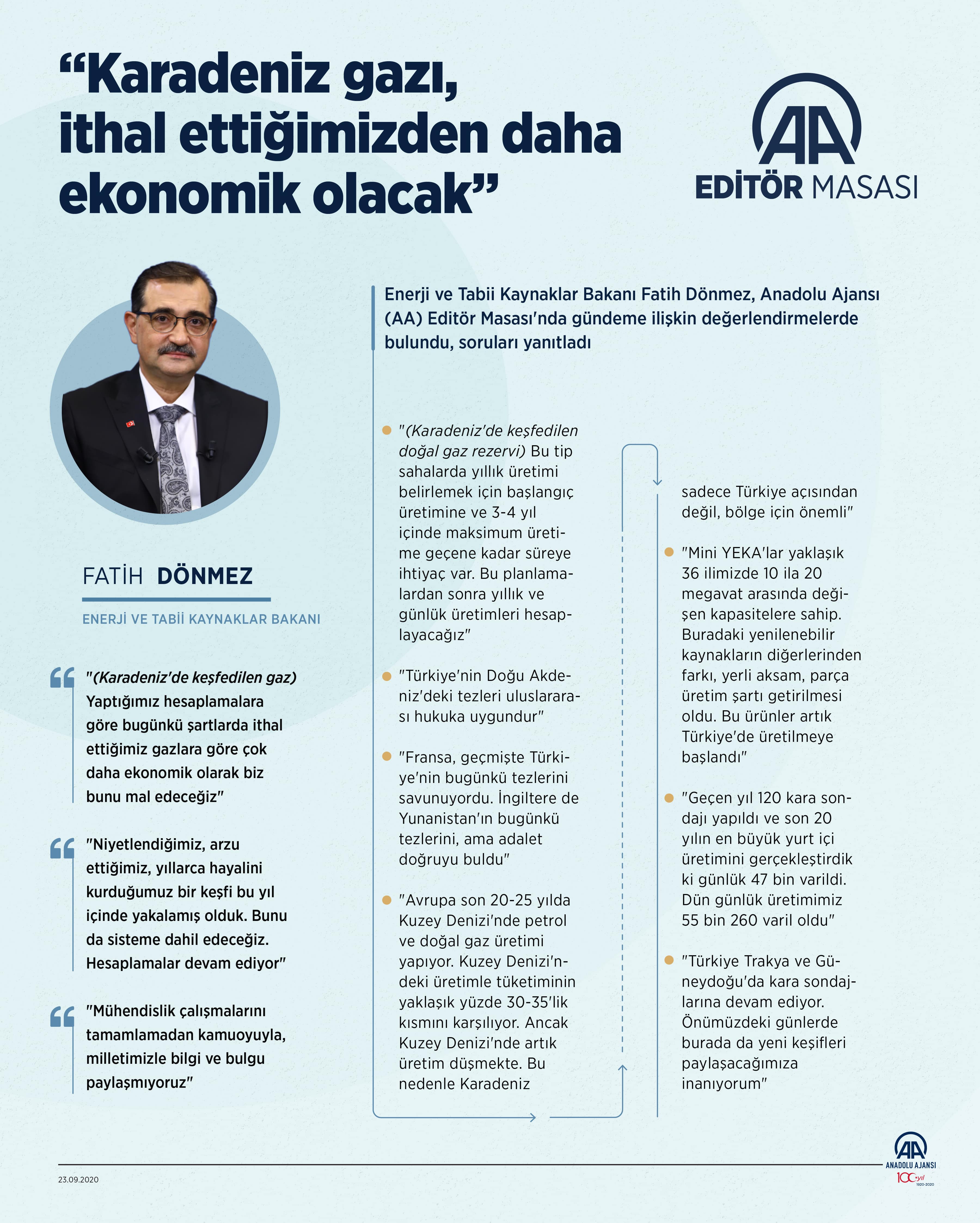 Enerji Bakanı Dönmez açıkladı! O tarihten sonra doğalgaz faturaları ucuzlayacak