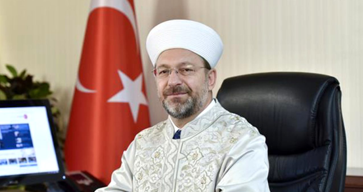 Diyanet İşleri Başkanı Erbaş'tan koronavirüsle mücadele açıklaması