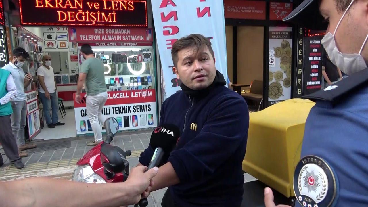 Maskesiz şahıs polise terör estirdi: Kimliğimi vermem, zor kullanırsan görüşürüz