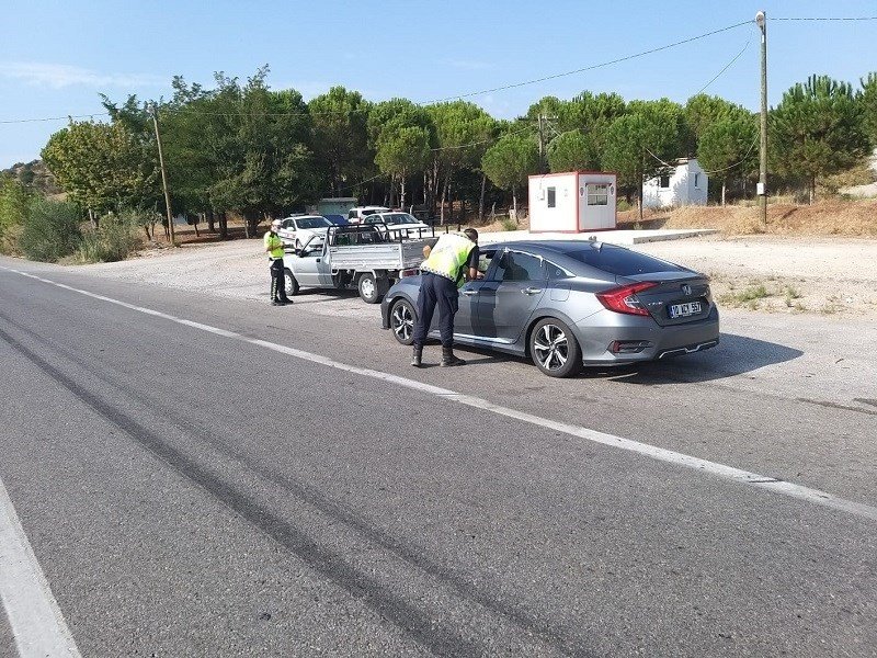 Balıkesir'de 148 araca 66 bin 699 TL ceza