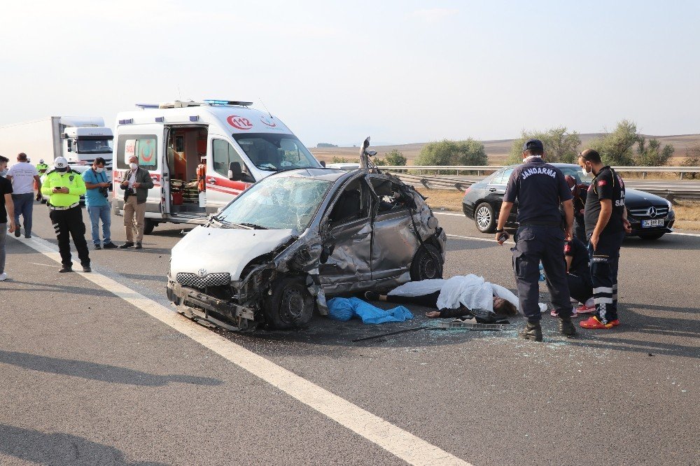 Bolu'da kaza: 1 ölü, 1 yaralı 