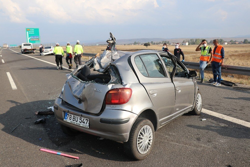 Bolu'da kaza: 1 ölü, 1 yaralı 