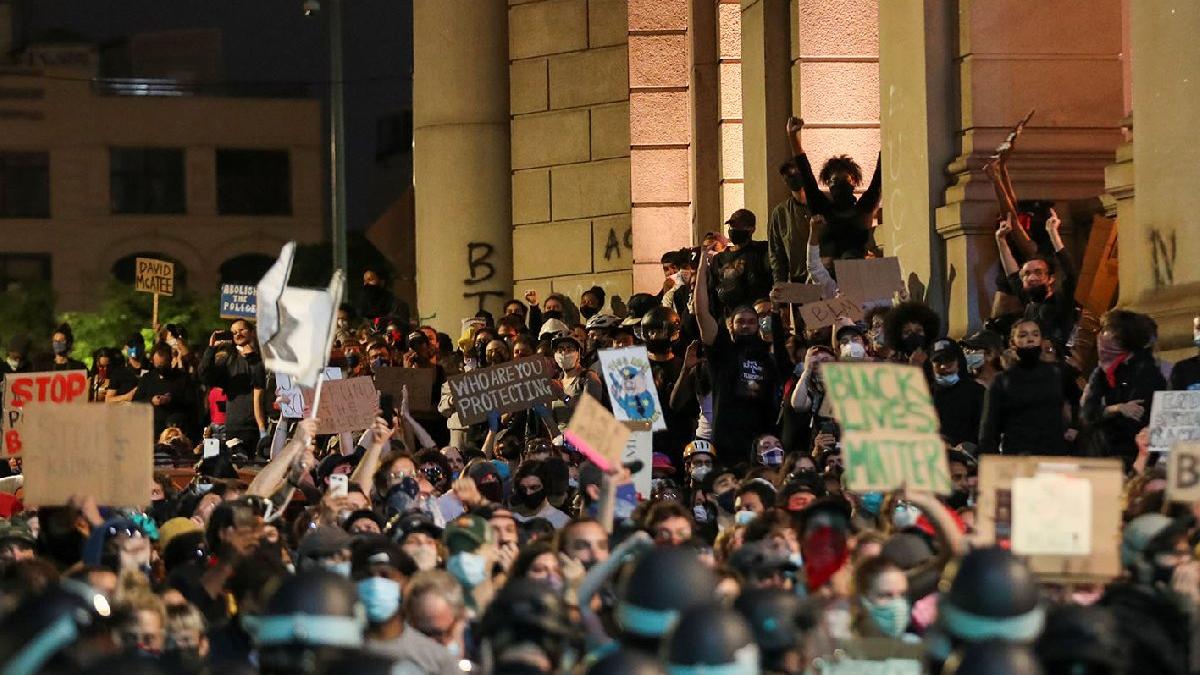 ABD'de, Taylor’ın ölümüne ilişkin protestoda 127 gözaltı