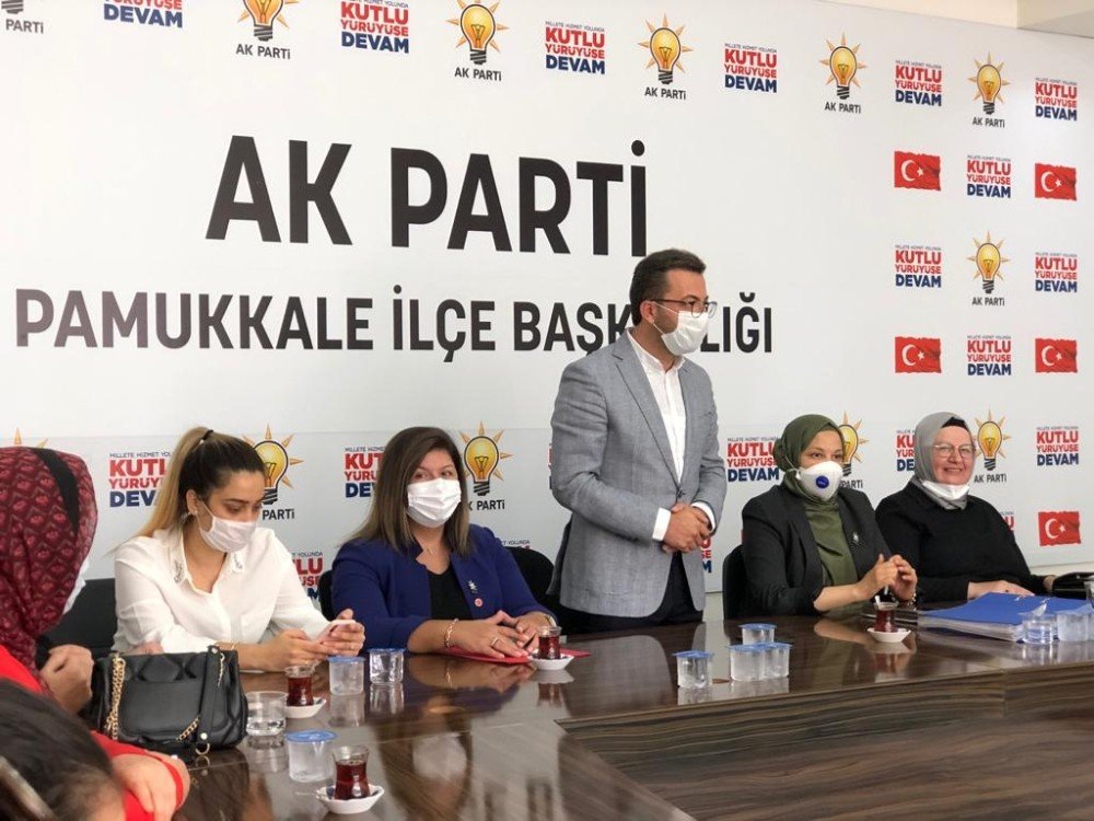 AK Parti Pamukkale Kadın Kolları Başkanı değişti