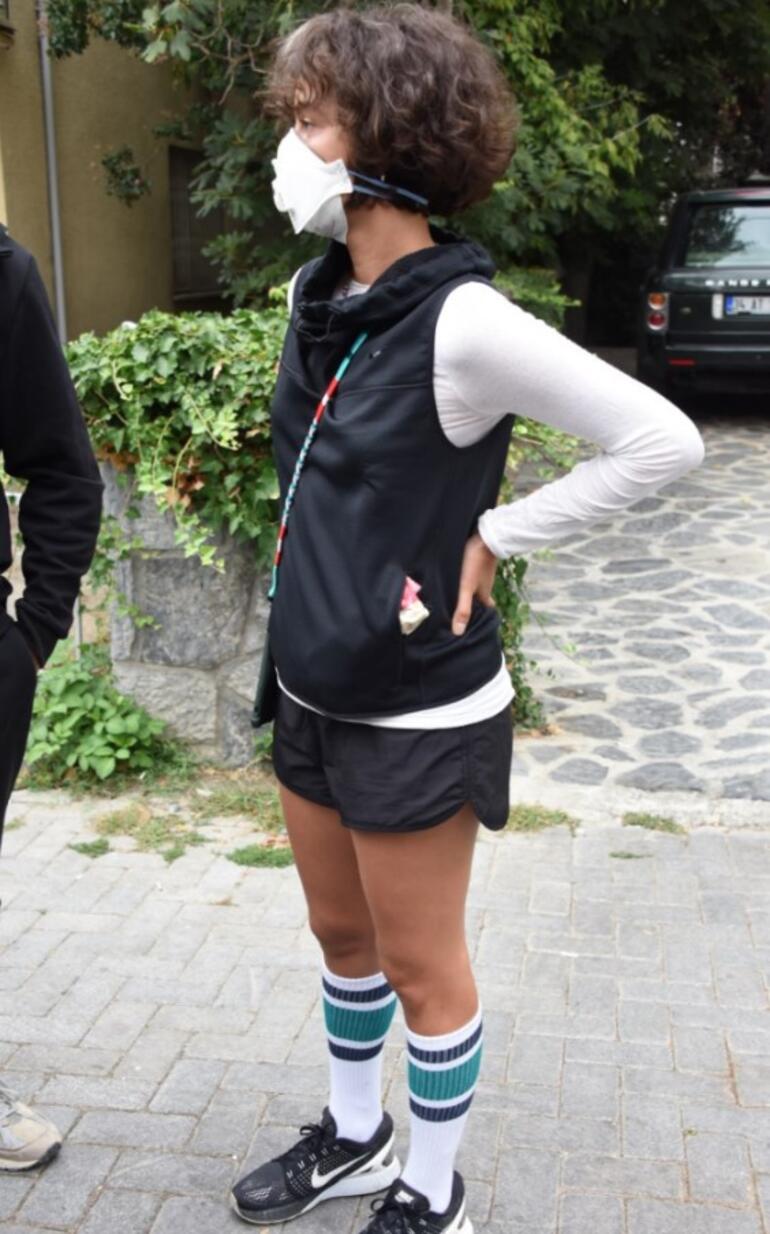 Oyuncu Özge Özpirinçci yakın arkadaşı Buğra Gürsoy ile sporda!