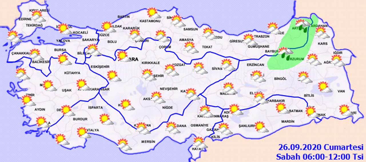Meteoroloji uyardı! O illerde yaşayanlar şemsiyenizi yanınıza alın