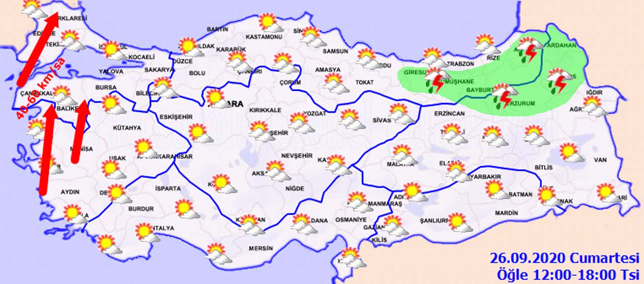Meteoroloji uyardı! O illerde yaşayanlar şemsiyenizi yanınıza alın