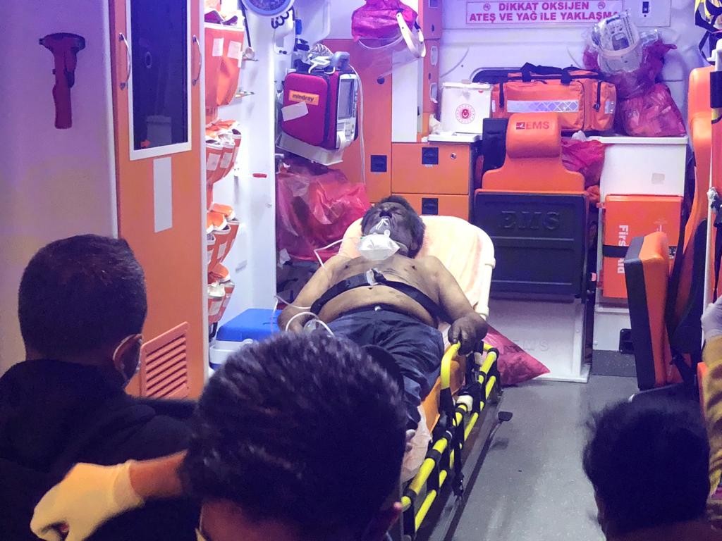 Psikiyatri bölümünde yatan hasta kaldığı odayı ateşe verdi!