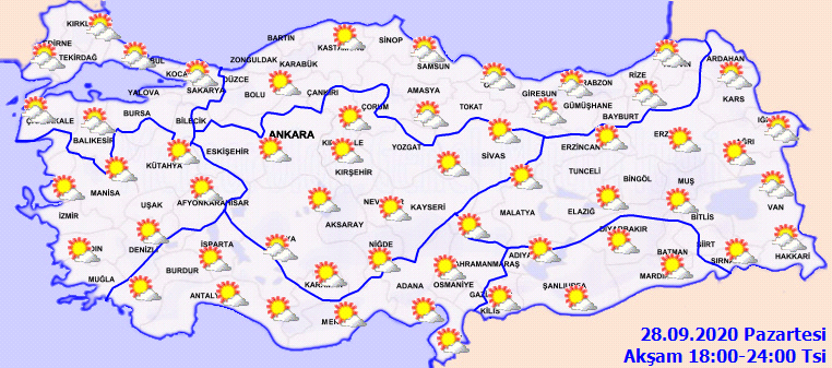 Meteoroloji duyurdu! Ülke genelini güneşli bir hava bekliyor