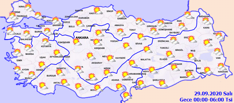Meteoroloji duyurdu! Ülke genelini güneşli bir hava bekliyor