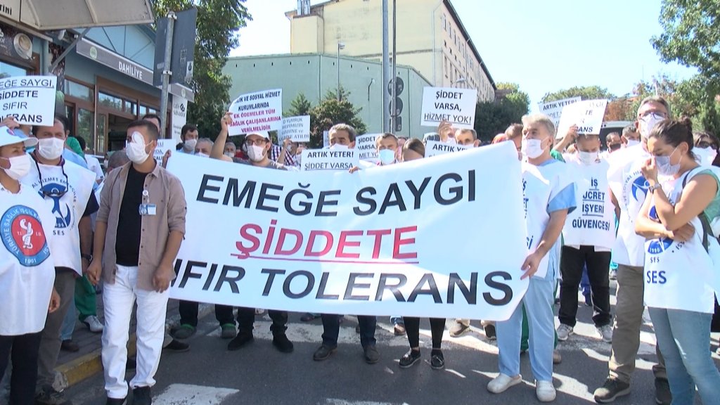 Saldırıya uğrayan sağlık çalışanı taburcu oldu