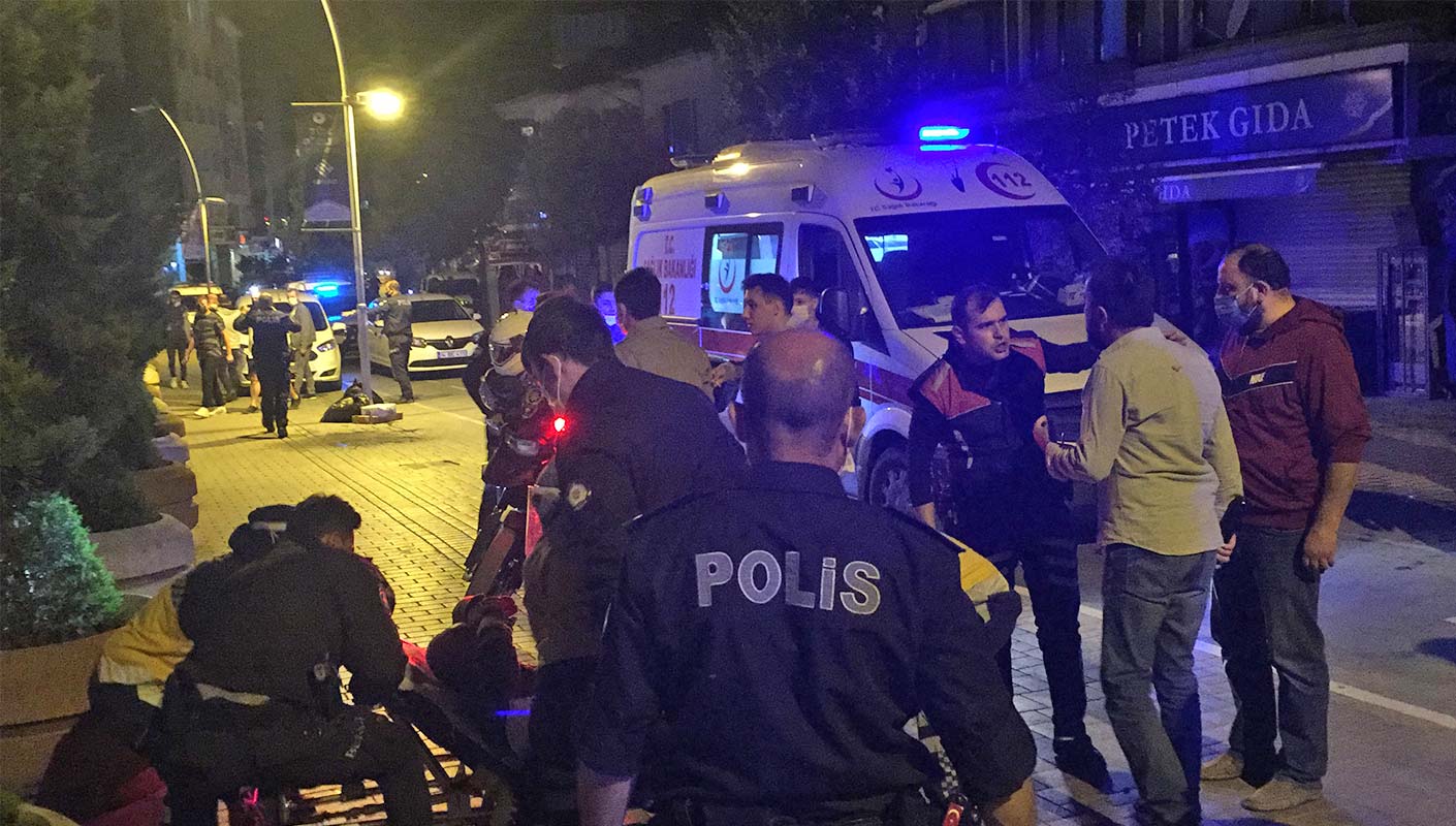 Polis ve bekçileri döven 5 şüpheliden 4'ü serbest