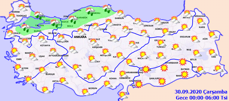 Meteorolojiden birçok ilimize gök gürültülü sağanak yağış uyarısı!