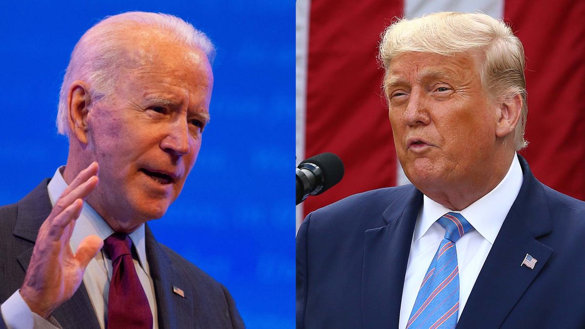 ABD başkan adayları Trump ve Biden canlı yayında birbirlerine girdi!