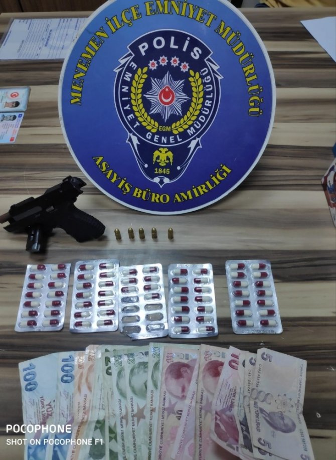 Polisin şüphelendiği şahısların gasp şüphelisi oldukları ortaya çıktı