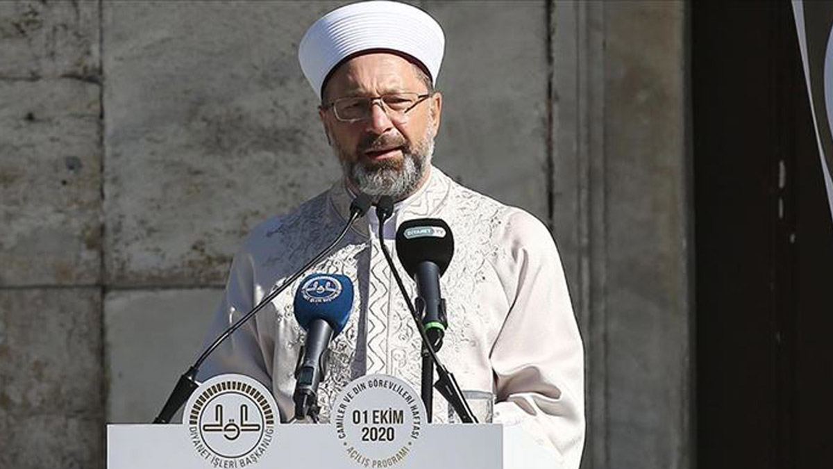 Diyanet İşleri Başkanı Erbaş'tan Esra Erol'a tepki: Neslimize karşı işlenen bir suçtur