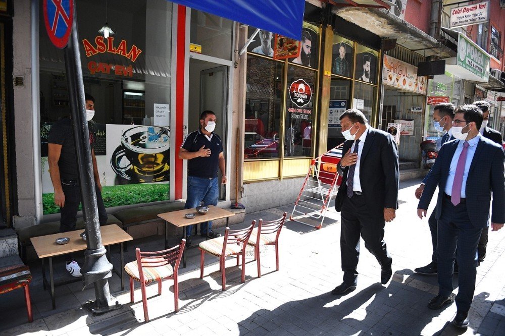 Malatya Belediye Başkanı Gürkan’dan esnafa ziyaret