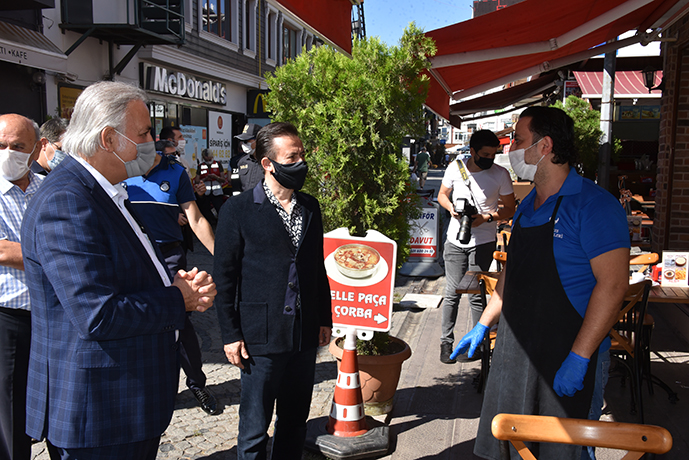 Tuzla'da iki mahallede koronavirüs denetimi gerçekleşti!