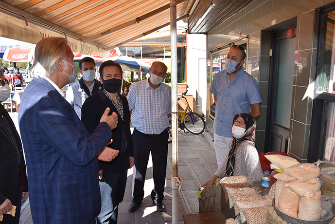 Tuzla'da iki mahallede koronavirüs denetimi gerçekleşti!