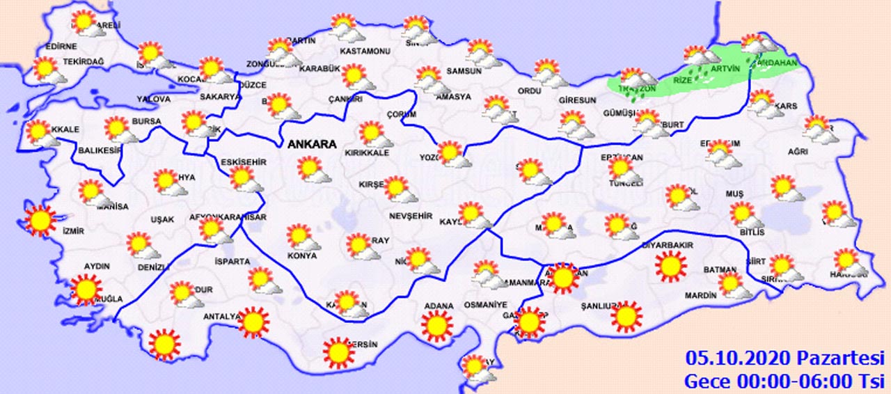 Meteoroloji duyurdu: Sağanak yağış geliyor