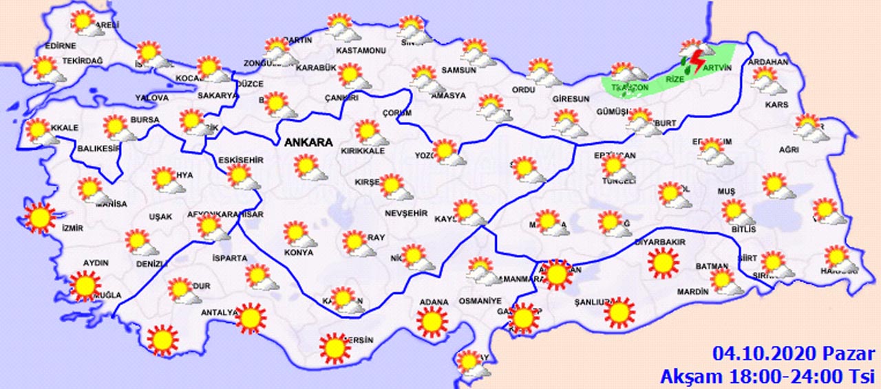 Meteoroloji duyurdu: Sağanak yağış geliyor