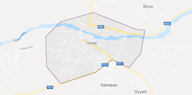 Terter nerede? | Terter haritası