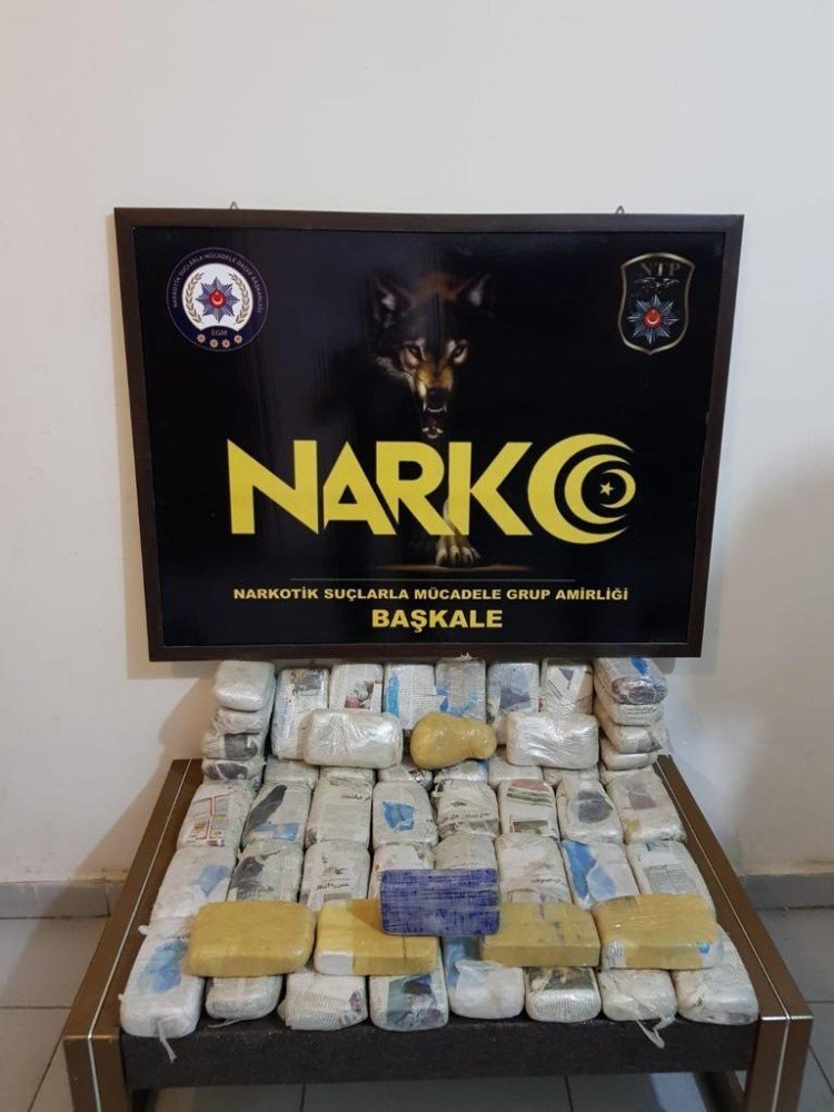 Van-Başkale’de operasyon: 27 kilo 794 gram eroin ele geçirildi