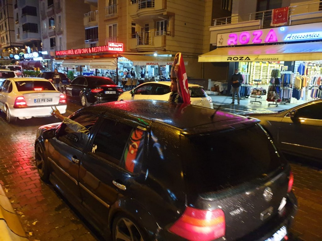 Iğdır'dan Cebrail'in kurtuluşuna konvoylu kutlama