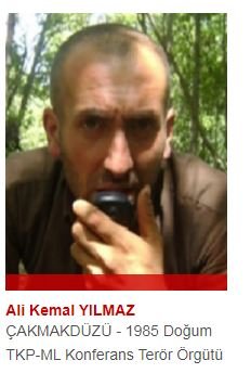 İçişleri Bakanlığı: Kırmızı ve turuncu kodlu 2 terörist etkisiz hale getirildi