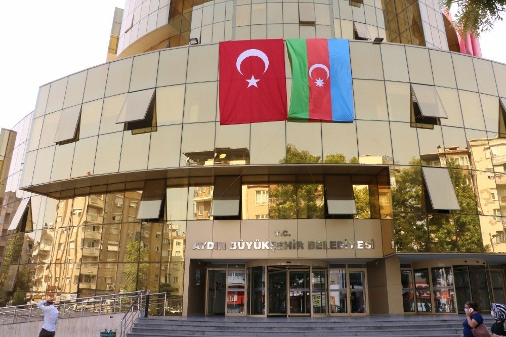 Azerbaycan'a bir destek de Aydın'dan