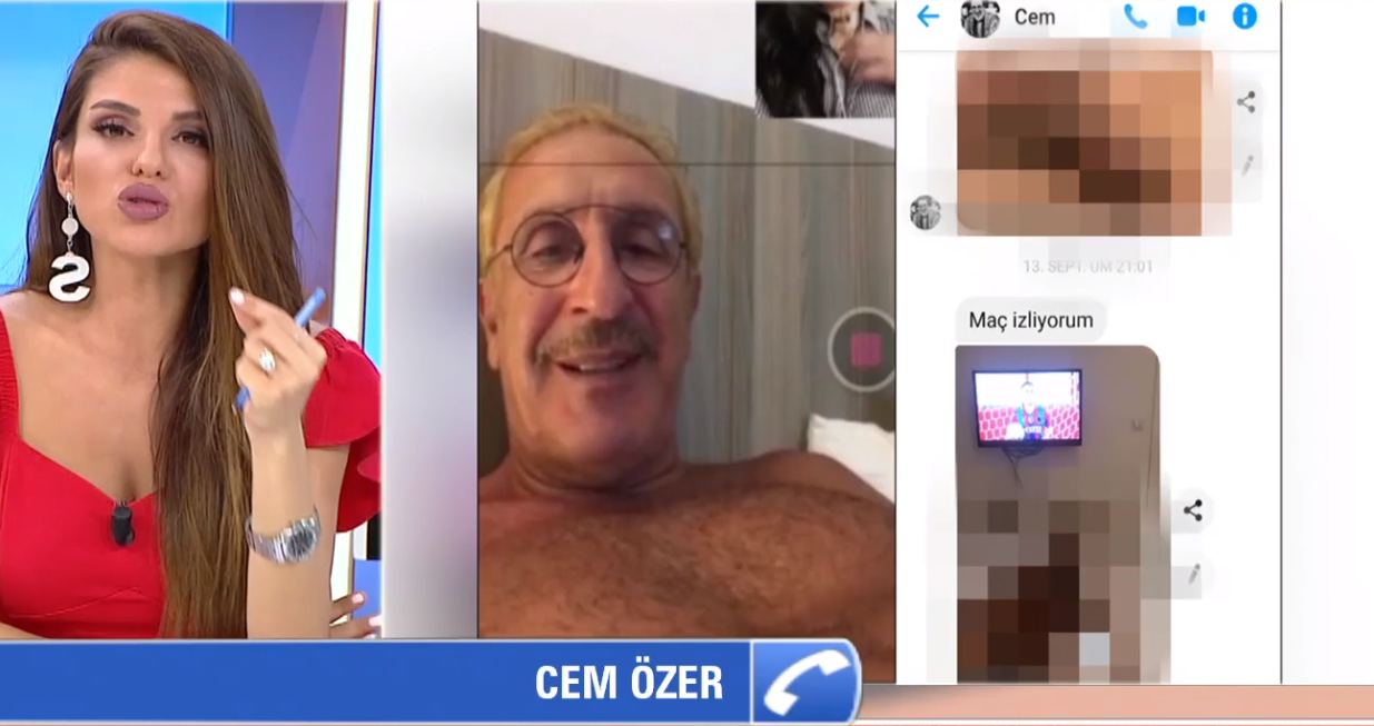 Cem Özer'in uygunsuz görüntüleri ifşa oldu!