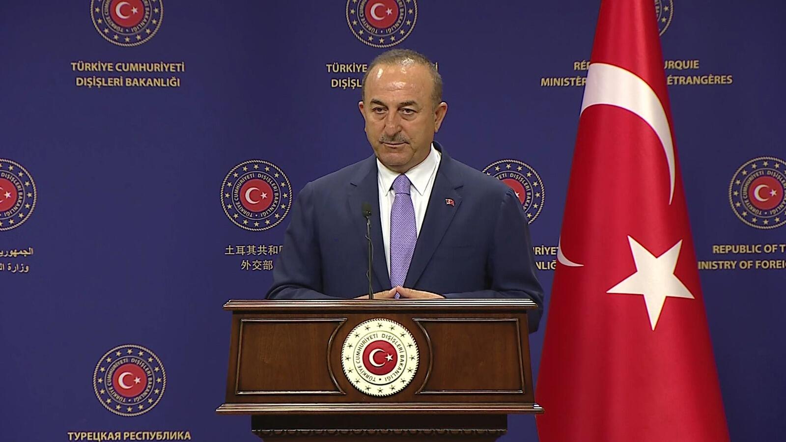 Dışişleri Bakanı Çavuşoğlu'ndan Azerbaycanlı mevkidaşı Bayramov ile görüştü