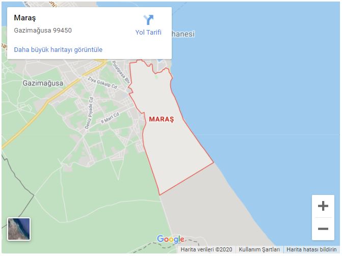 Maraş sahili nerede? Maraş sahili konumu | Kapalı Maraş Sahili açıldı mı? Ne zaman açılacak?
