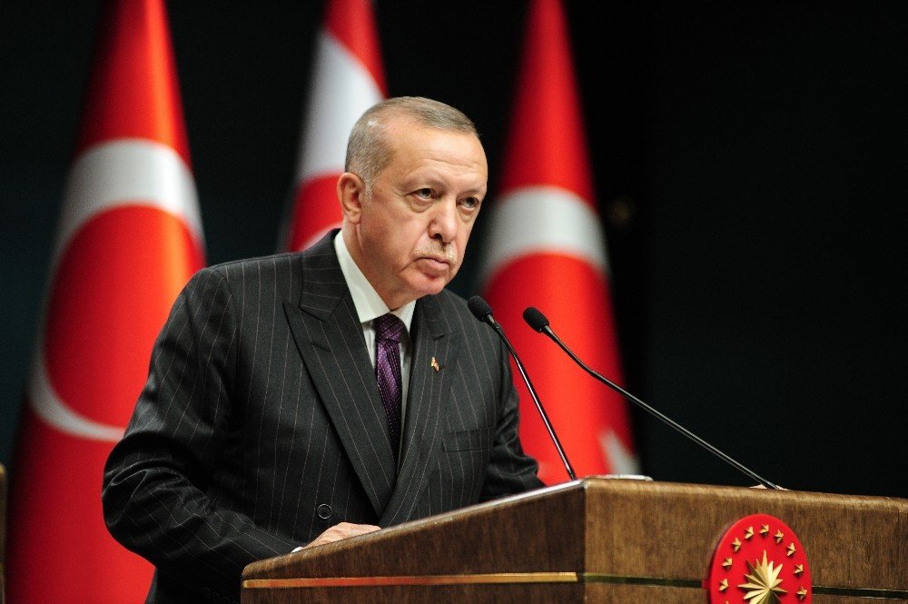 Cumhurbaşkanı Erdoğan, KKTC Başbakanı Tatar ile görüştü