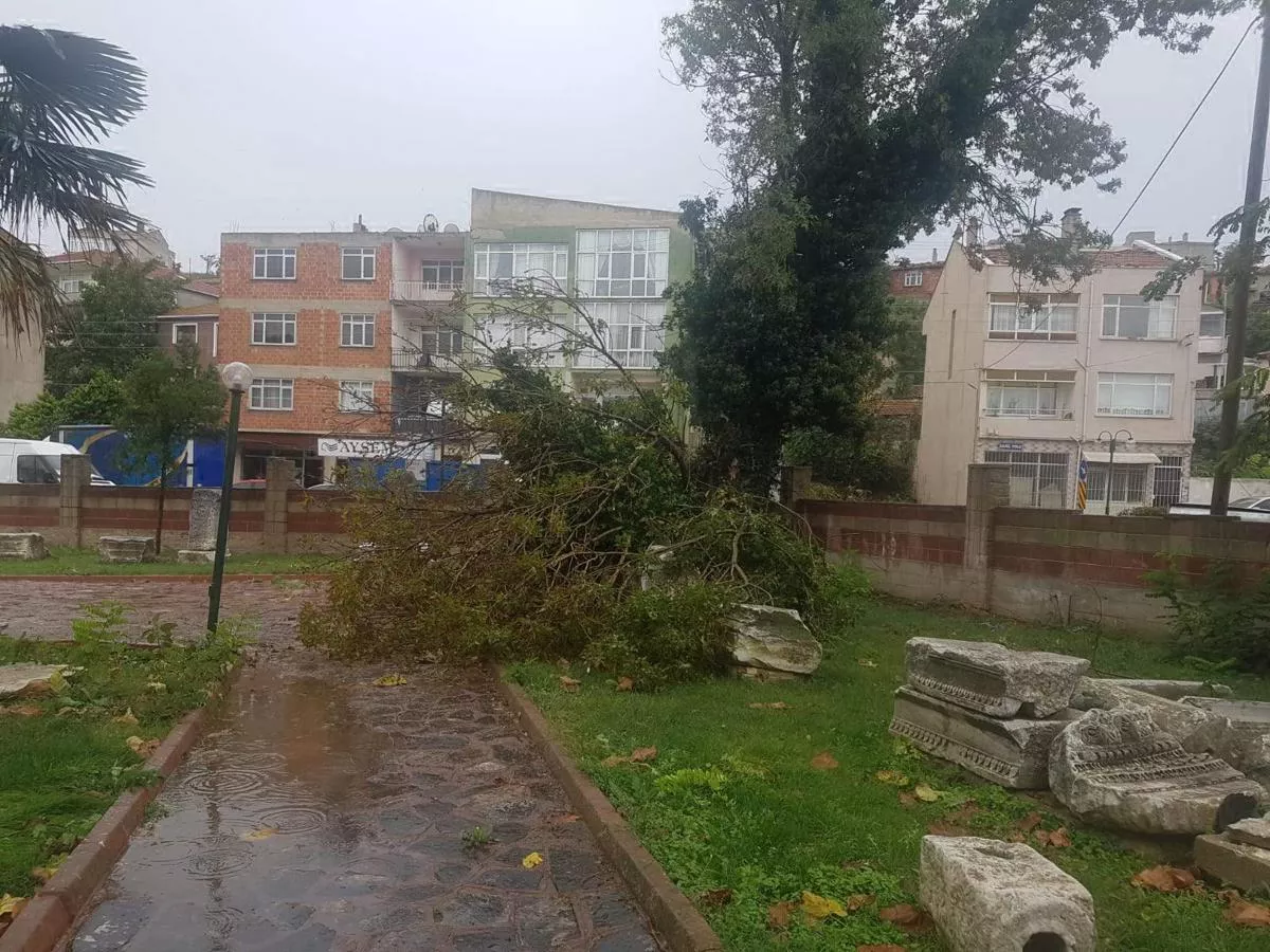 Tekirdağ'da hortum paniği!