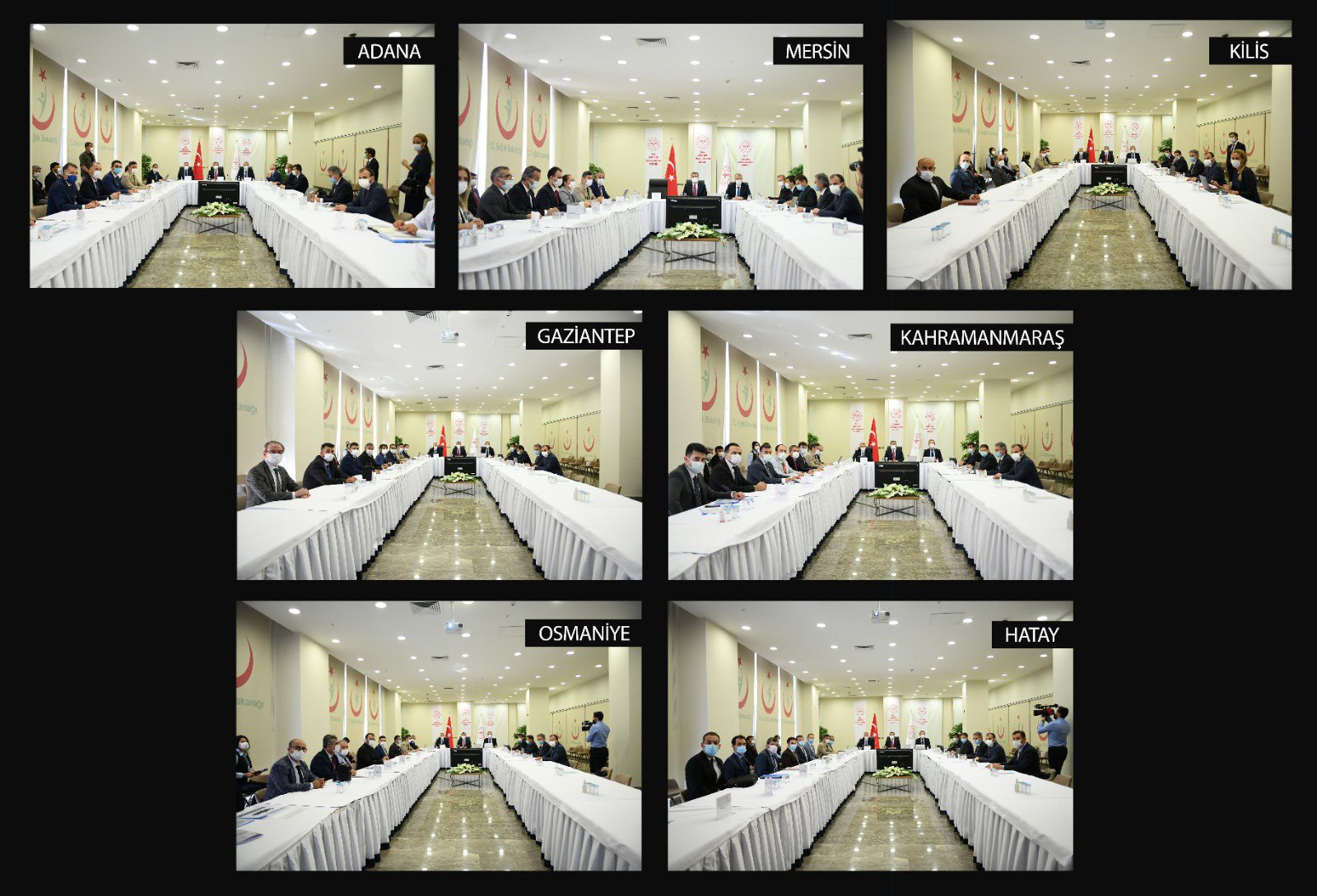 Bakan Koca, 7 ilin sağlık müdürleri ile görüştü