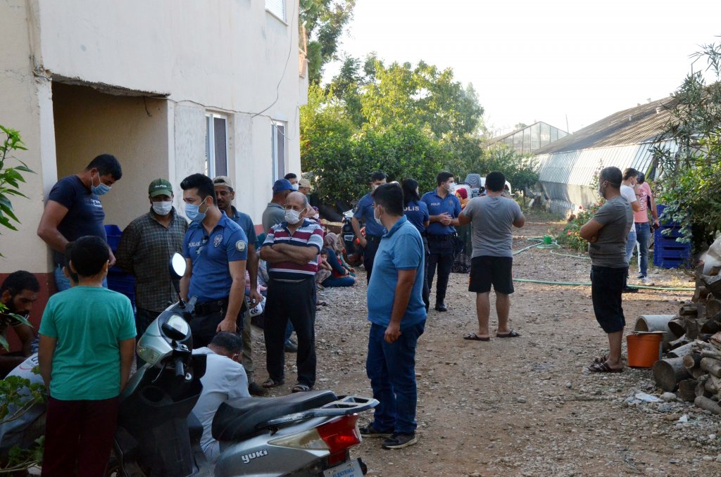 Serada çalışan ailenin 6 aylık bebeği, konteynerdeki yangında öldü