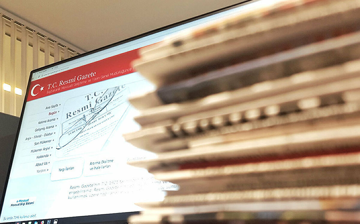 Resmi Gazete'de bugün (14 Ekim 2020) Tarihli ve 31274 Sayılı Resmi Gazete