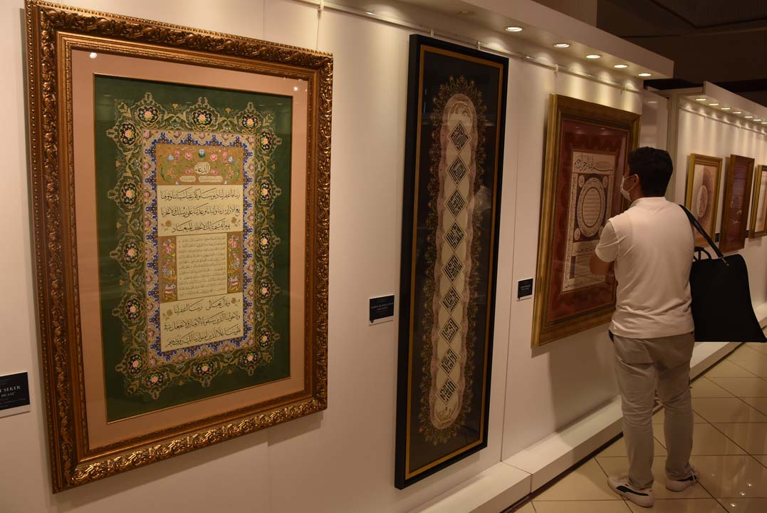 Pendik'te Uluslararası Geleneksel Sanatçılar Özel Sergisi sanatseverlerle buluştu!