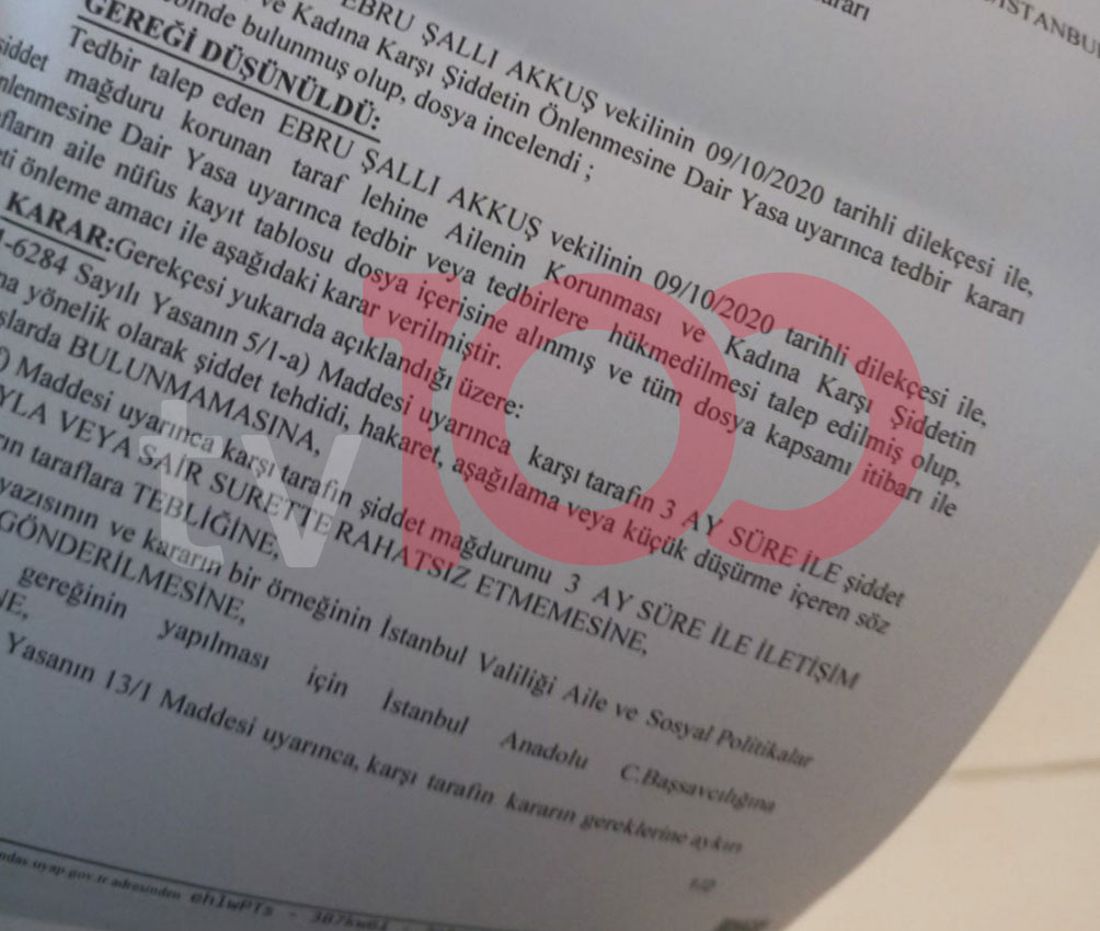 Ebru Şallı'dan eşinin eski karısı Gonca Sağlam'a uzaklaştırma kararı şoku!