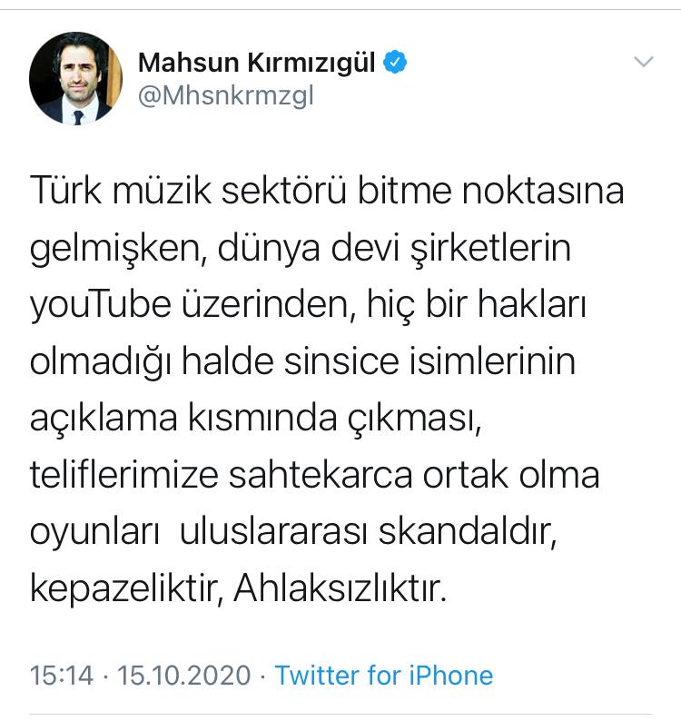 Mahsun Kırmızıgül isyan etti: Teliflerimize ortak olmaları uluslararası skandaldır!