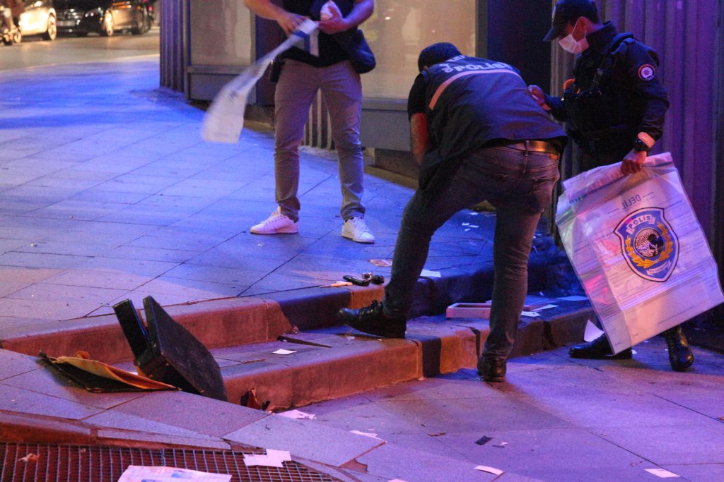 Şişli'de şüpheli çanta paniğe neden oldu