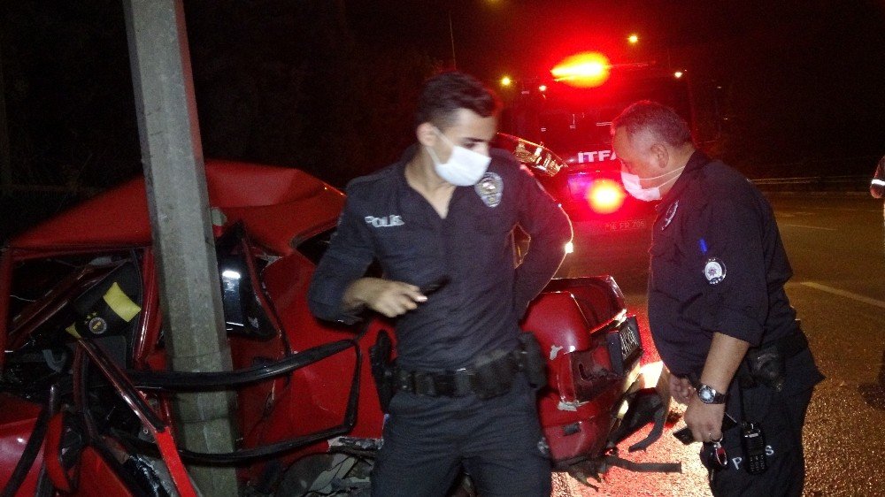 Bursa'da korkunç kaza: Aracın içinden fırladı