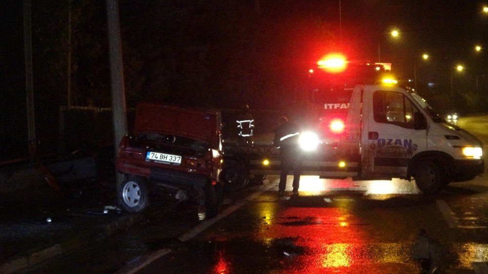 Bursa'da korkunç kaza: Aracın içinden fırladı