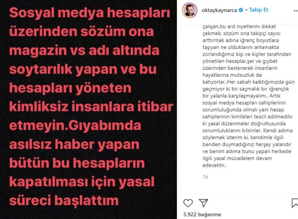 Oktay Kaynarca genç sevgilisinin hamilelik iddialarına ateş püskürdü!