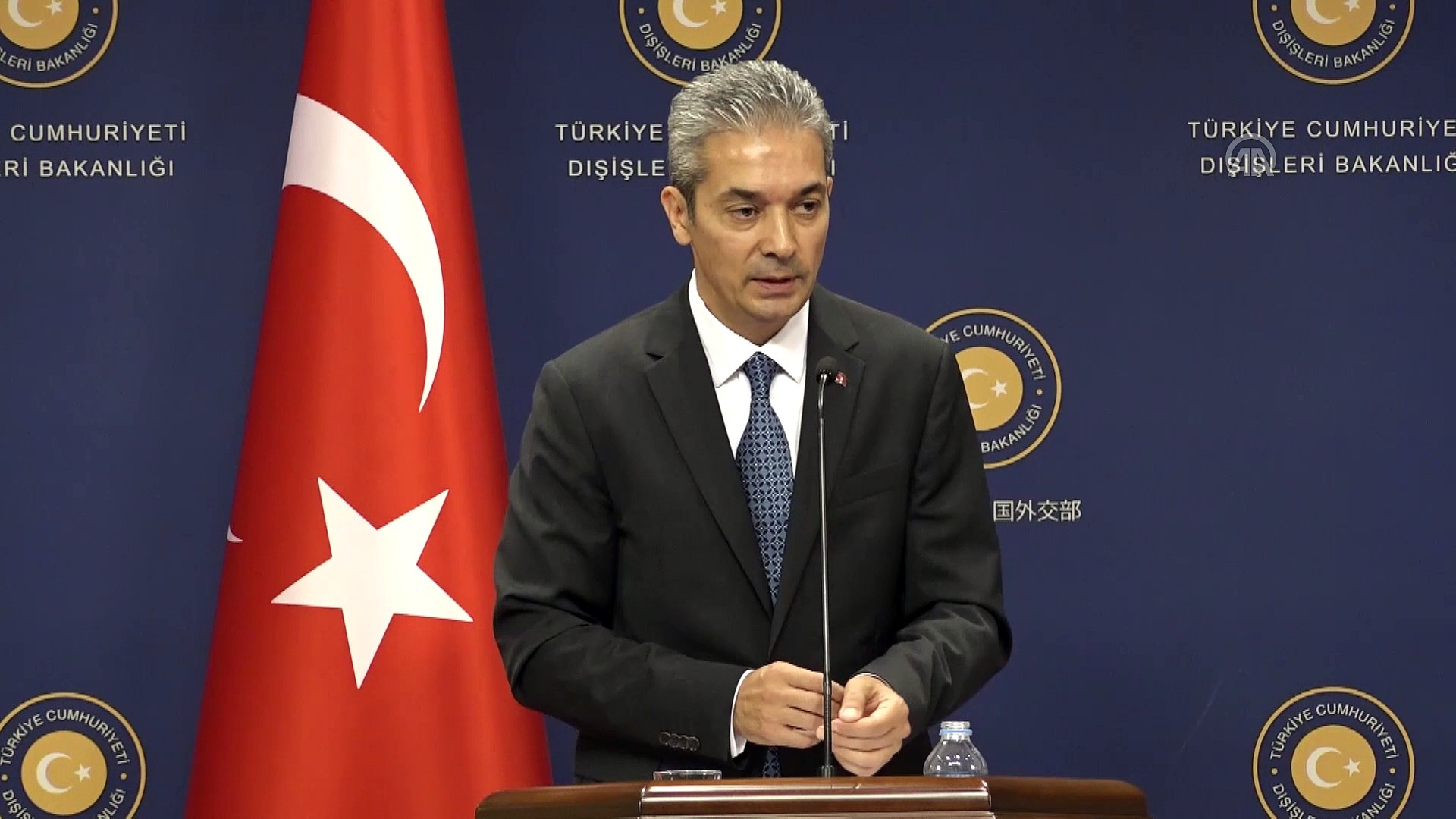 Sözcü Aksoy'dan Yunanistan Dışişleri Bakanlığı'na Doğu Akdeniz yanıtı