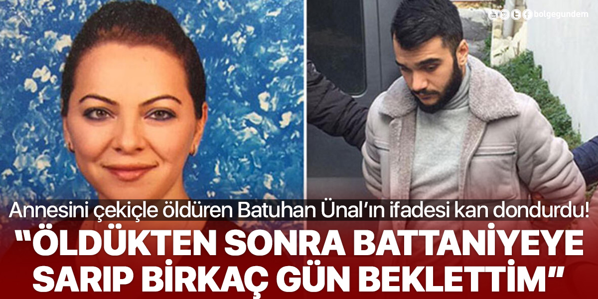 Annesini çekiçle öldürdükten 3 gün sonra evde parti verdi