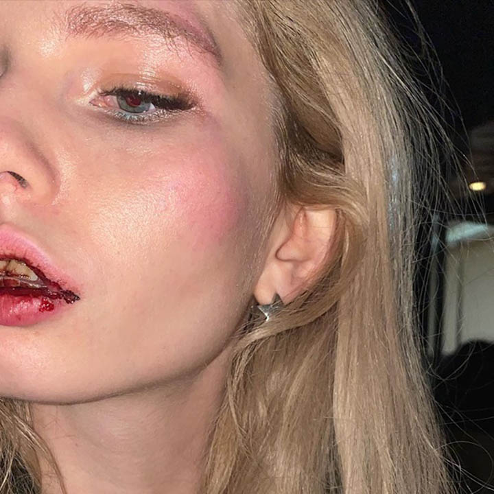 Sosyal medya fenomeninden canlı yayında şiddet!