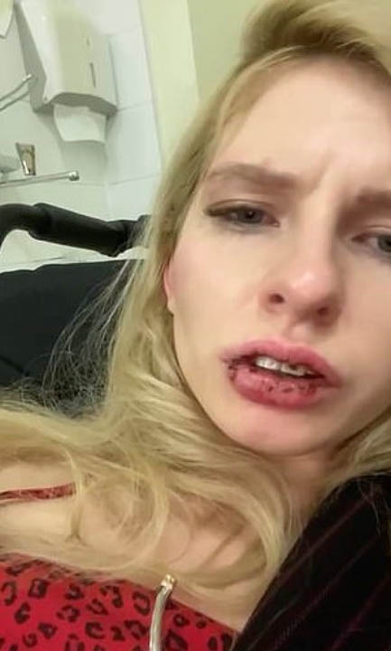 Sosyal medya fenomeninden canlı yayında şiddet!