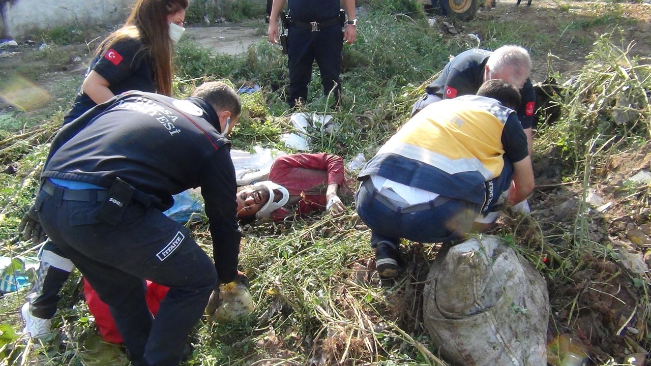Bursa'da yaşandı! Alkollü şahıs diri diri toprağa gömüldü